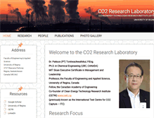 Tablet Screenshot of co2-research.net